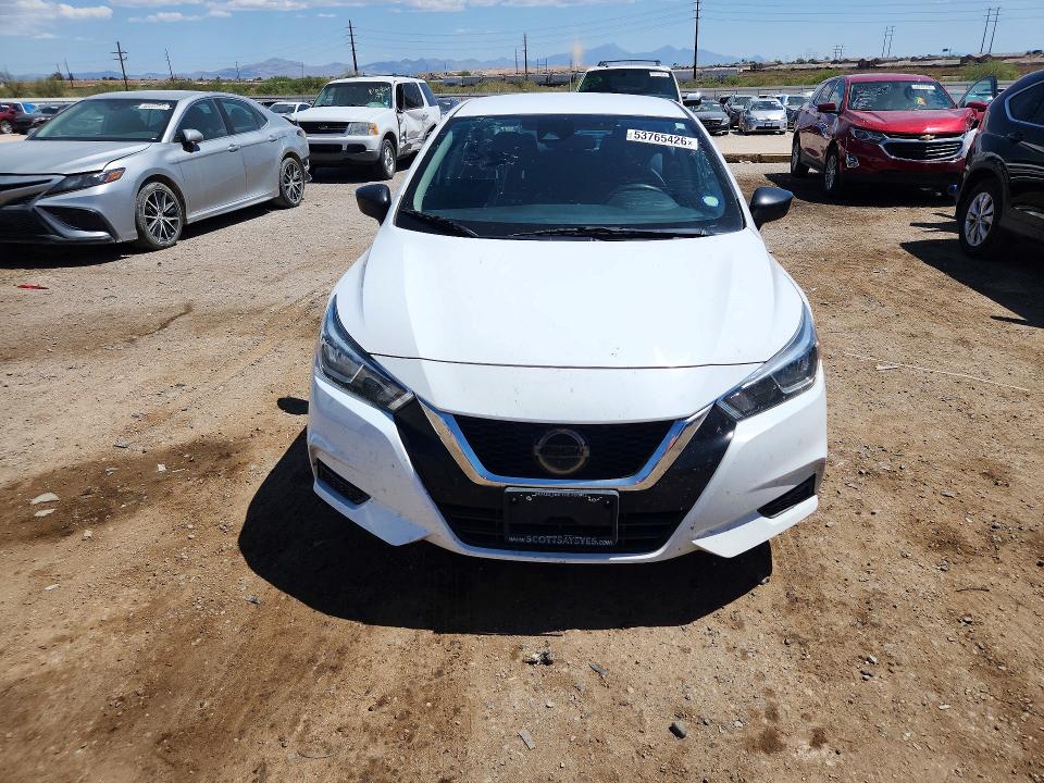 2020 Nissan Versa VIN 3N1CN8DV4LL868001 COPART salvage auction — SIDE, AZ - CERT OF TITLE - SALVAGE, sold $600 on 2026-07-31 (photo 5)