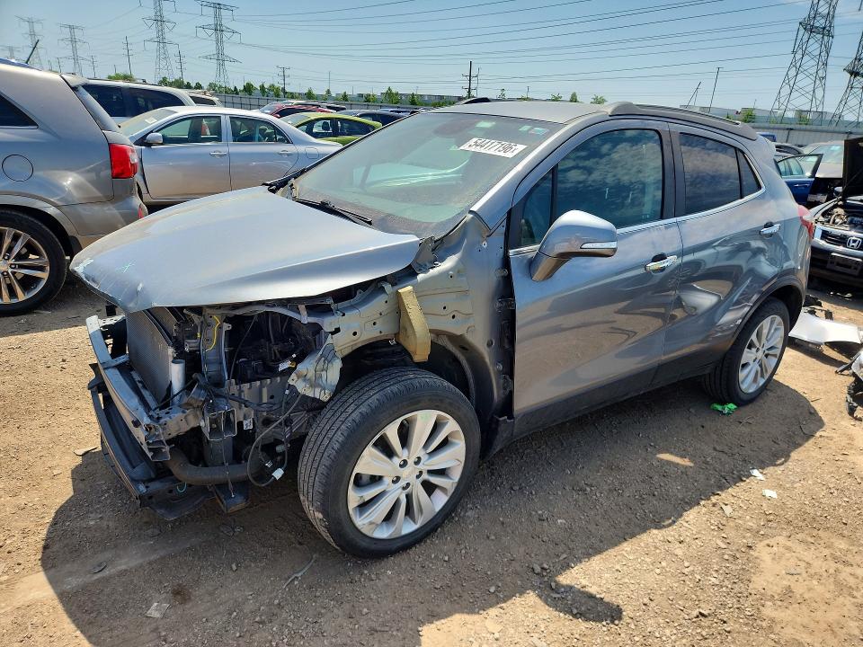 2019 Buick Encore VIN KL4CJASB8KB717083 COPART salvage auction — FRONT END, Il - Salvage Certificate, sold $2,300 on 2026-07-09 (photo 1)