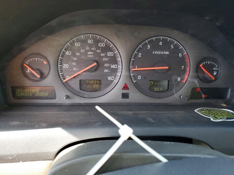2001 Volvo V70 VIN YV1SZ58D611023467 COPART salvage auction — UNDERCARRIAGE, ID - SALVAGE CERTIFICATE OF TITLE, sold $625 on 2026-07-31 (photo 9)