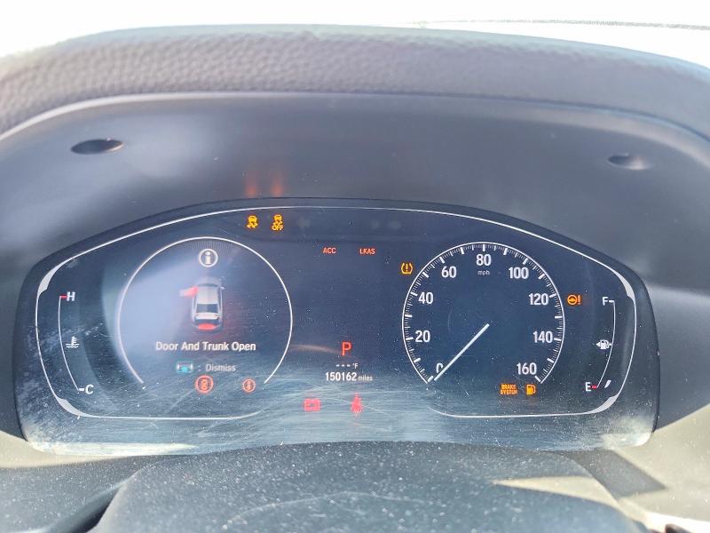 2018 Honda Accord VIN 1HGCV1F36JA029585 COPART salvage auction — ALL OVER, Ca - Salvage Certificate, sold $4,150 on 2026-07-02 (photo 9)