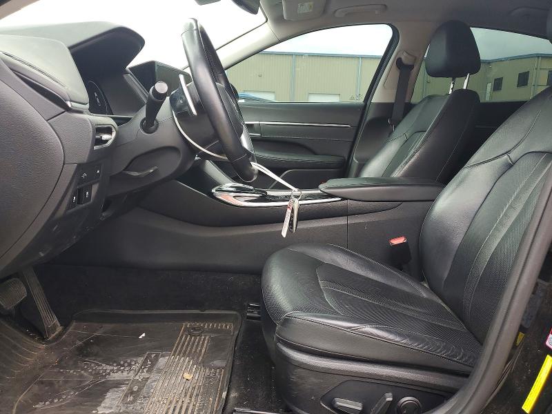 2021 Hyundai Sonata VIN 5NPEH4J25MH099686 COPART salvage auction — SIDE, Tx - Salvage Vehicle Title, sold $7,500 on 2026-07-16 (photo 7)