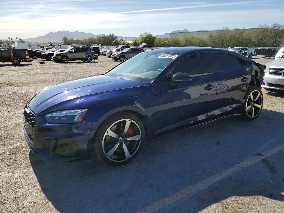 2023 Audi A5 VIN WAUFACF54PA019311 — COPART salvage auction photo