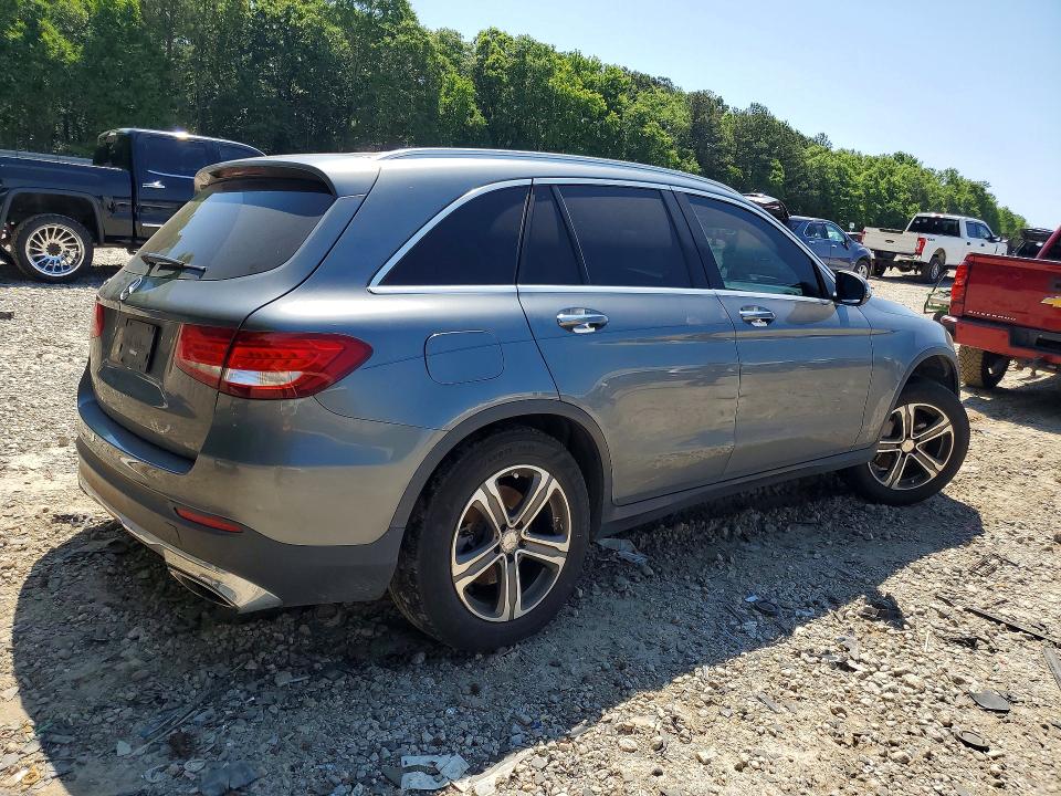 2017 Mercedes-benz Glc VIN WDC0G4JB5HF129356 COPART salvage auction — REAR END, Ga - Cert Of Title-Salvage, sold $3,350 on 2026-07-31 (photo 3)