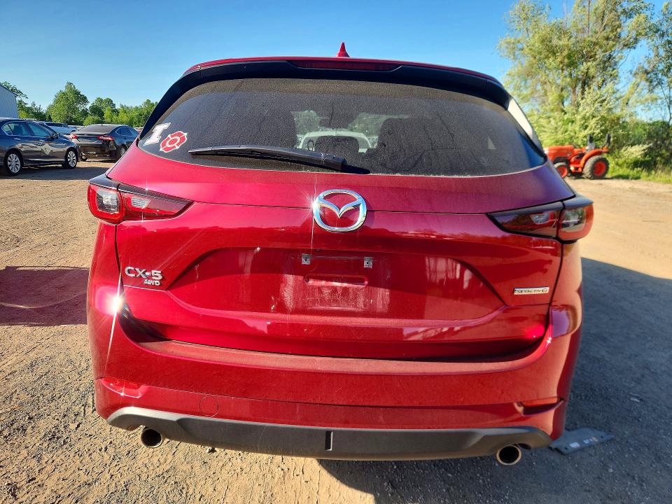 2024 Mazda VIN JM3KFBBL7R0474297 COPART salvage auction — HAIL, Oh - Cert Of Title-Salvage, sold $11,200 on 2026-07-06 (photo 6)