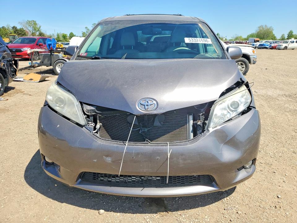 2011 Toyota Sienna VIN 5TDYK3DC3BS158447 COPART salvage auction — FRONT END, Il - Salvage Certificate, sold $1,400 on 2026-07-07 (photo 5)