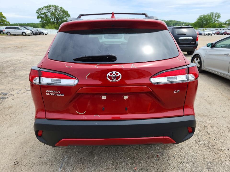 2023 Toyota Corolla cross VIN 7MUCAAAG4PV066687 COPART salvage auction — HAIL, Id - Salvage Certificate Of Title, sold $4,800 on 2026-07-28 (photo 6)