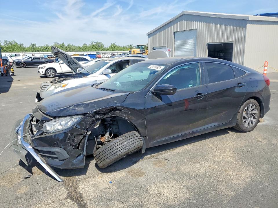 2017 Honda Civic VIN 19XFC2F72HE219174 COPART salvage auction — FRONT END, Ca - Salvage Certificate, sold $3,650 on 2026-07-02 (photo 1)