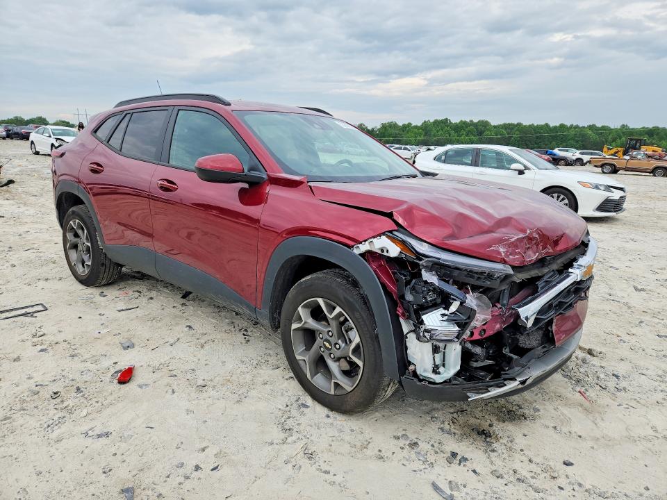 2025 Chevrolet Trax VIN KL77LHEP8SC204179 COPART salvage auction — FRONT END, GA - CERT OF TITLE-SALVAGE, sold $5,200 on 2026-07-13 (photo 4)