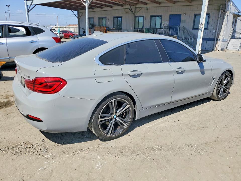 2018 BMW 4er VIN WBA4J1C54JBG76730 COPART salvage auction — SIDE, Ca - Salvage Certificate, sold $3,950 on 2026-07-09 (photo 3)