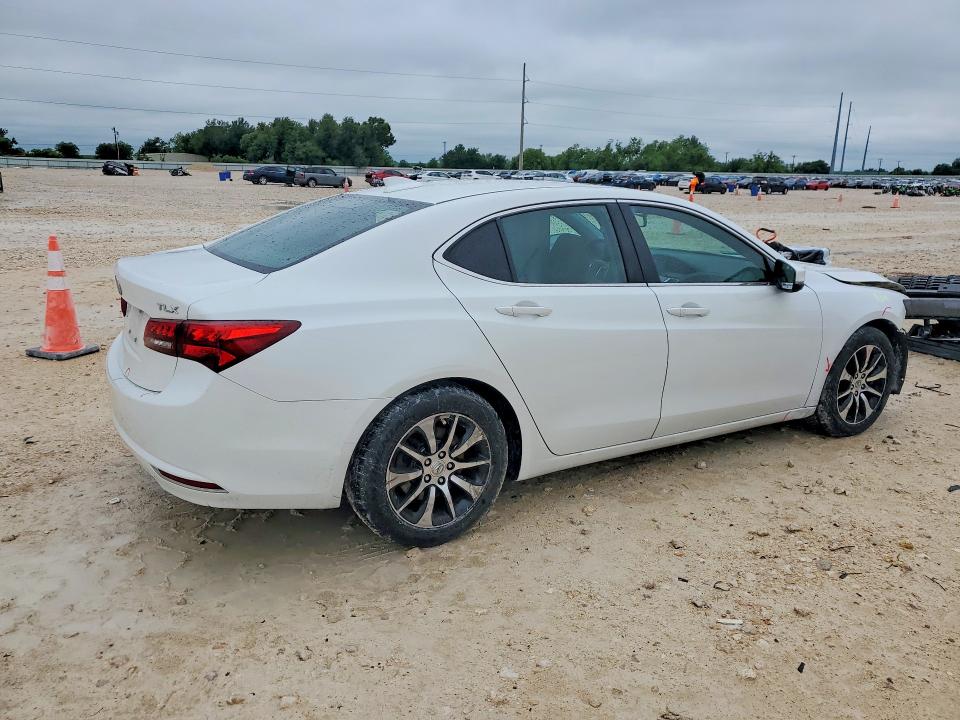 2017 Acura Tlx VIN 19UUB1F3XHA009282 COPART salvage auction — FRONT END, Tx - Salvage Vehicle Title, sold $2,000 on 2026-07-02 (photo 3)