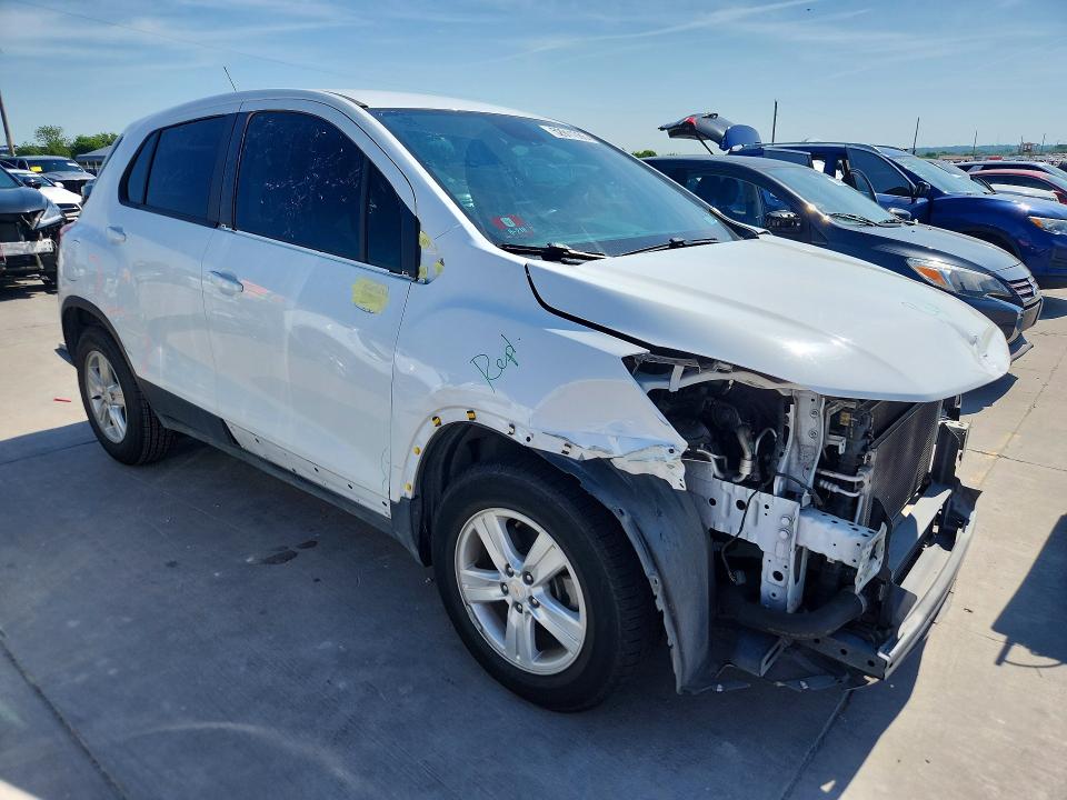 2020 Chevrolet VIN KL7CJKSBXLB060457 COPART salvage auction — FRONT END, Tx - Salvage Vehicle Title, sold $1,350 on 2026-07-30 (photo 4)