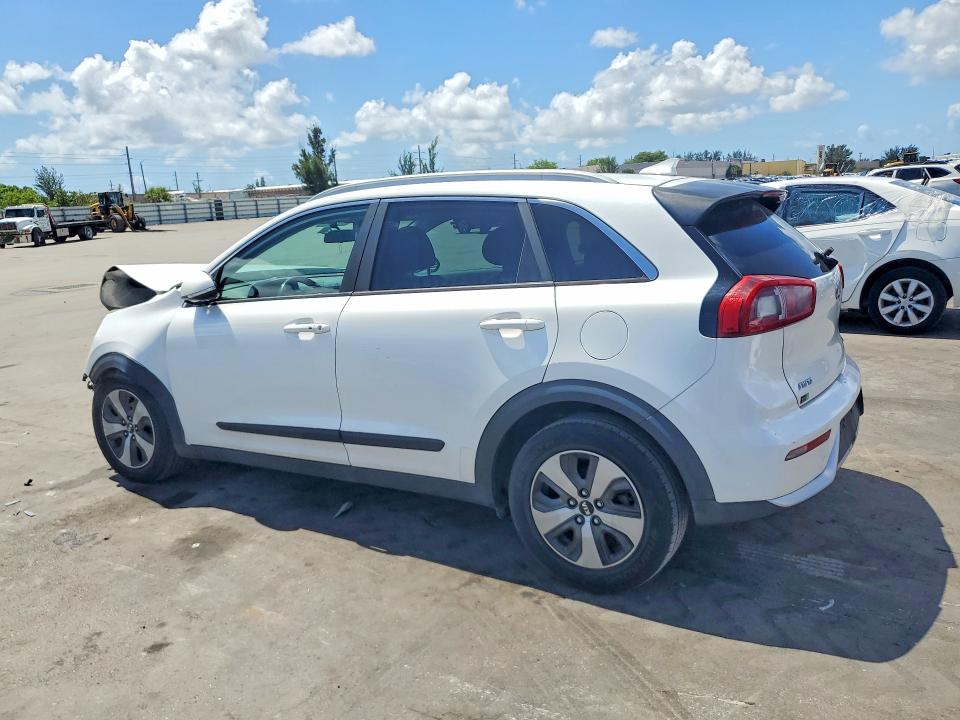 2017 Kia Niro VIN KNDCC3LC8H5041907 COPART salvage auction — FRONT END, Fl - Cert Of Title Slvg Rebuildable, sold $825 on 2026-07-06 (photo 2)