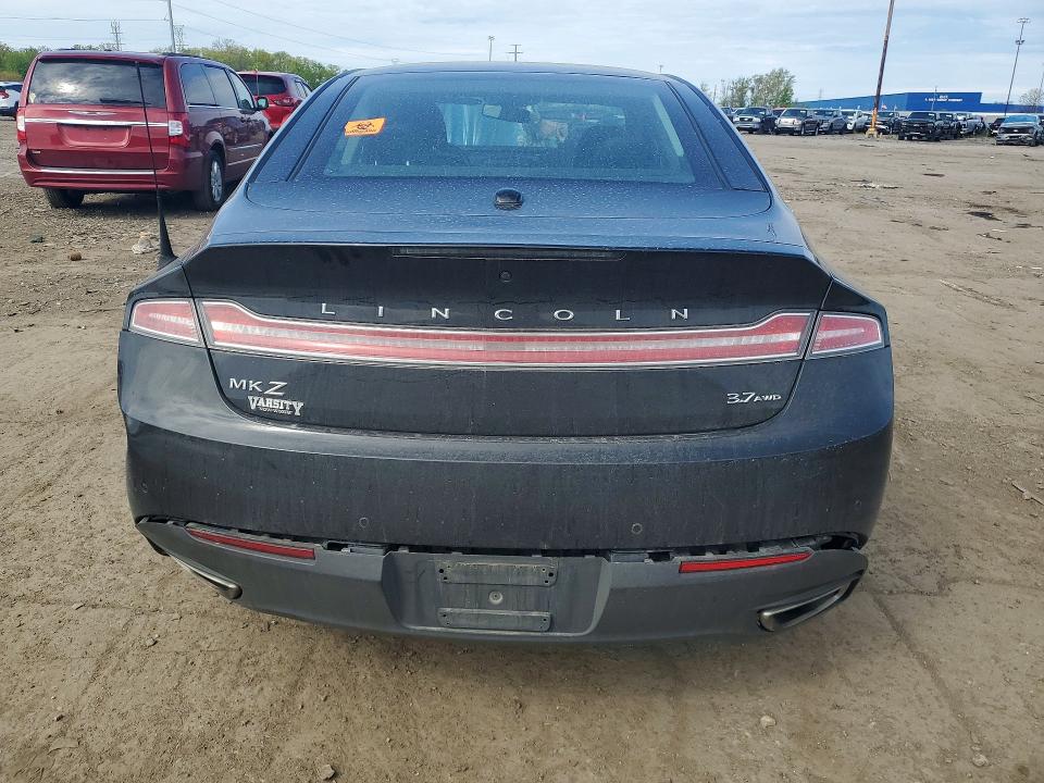 2013 Lincoln Mkz VIN 3LN6L2JK2DR804072 COPART salvage auction — FRONT END, MI - CT CLEAN TITLE PUBLIC ELIG., sold $625 on 2026-07-02 (photo 6)