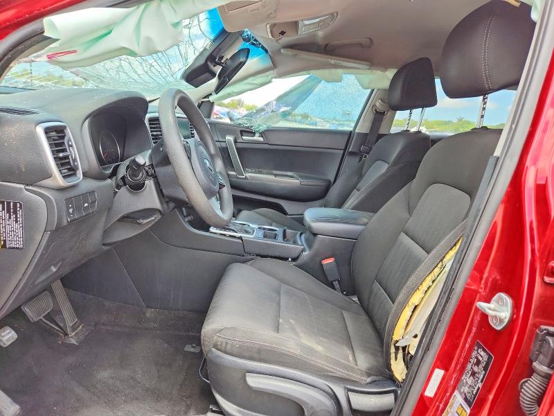 2022 Kia Sportage VIN KNDPM3ACXN7009753 COPART salvage auction — VANDALISM, Fl - Certificate Of Destruction, sold $2,450 on 2026-07-14 (photo 7)