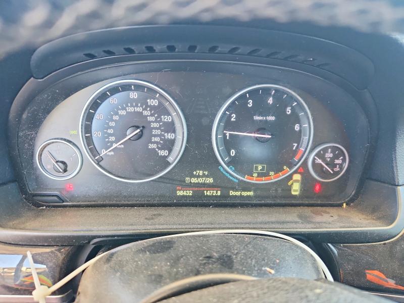 2016 BMW VIN WBA5A5C59GG350524 COPART salvage auction — FRONT END, Tx - Salvage Vehicle Title, sold $300 on 2026-07-24 (photo 9)
