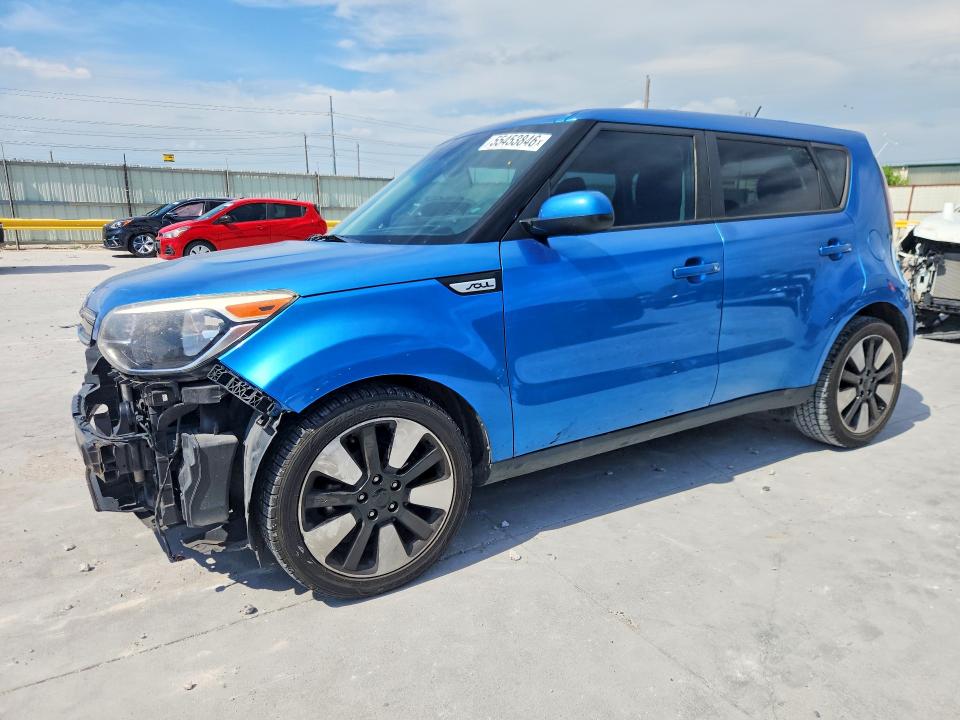2018 Kia VIN KNDJP3A50J7563845 COPART salvage auction — FRONT END, Tx - Salvage Vehicle Title, sold $825 on 2026-07-28 (photo 1)