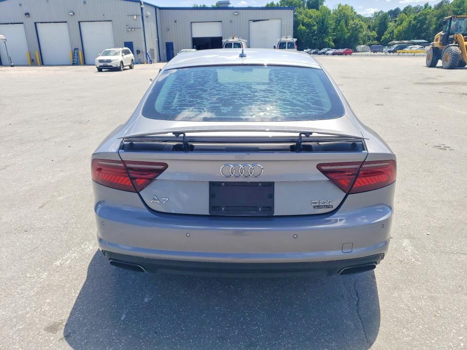 2016 Audi A7 VIN WAUWGAFC7GN005591 COPART salvage auction — SIDE, Nc - Dealer Only Clean Title, sold $6,800 on 2026-07-28 (photo 6)