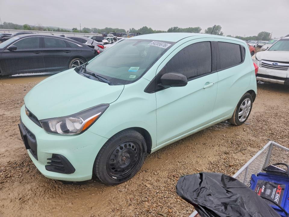 2018 Chevrolet Spark VIN KL8CB6SA4JC471660 COPART salvage auction — FRONT END, Salvage Title, sold $300 on 2026-07-28 (photo 1)