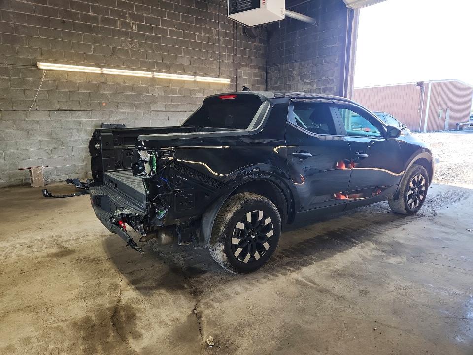 2025 Hyundai Santa cruz VIN 5NTJADDE7SH144909 COPART salvage auction — REAR END, Ny - Mv-907A Salvage Certificate, sold $8,000 on 2026-07-06 (photo 3)