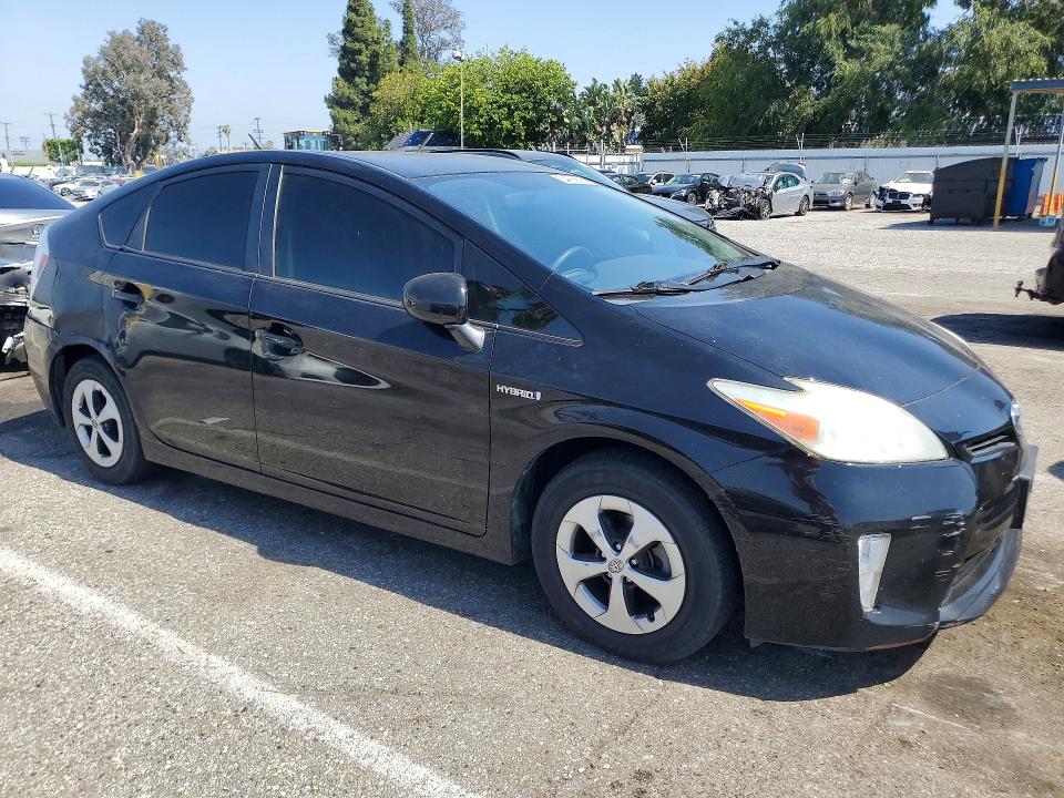 2012 Toyota Prius VIN JTDKN3DU6C1516256 COPART salvage auction — REAR END, Ca - Salvage Certificate, sold $900 on 2026-07-28 (photo 4)