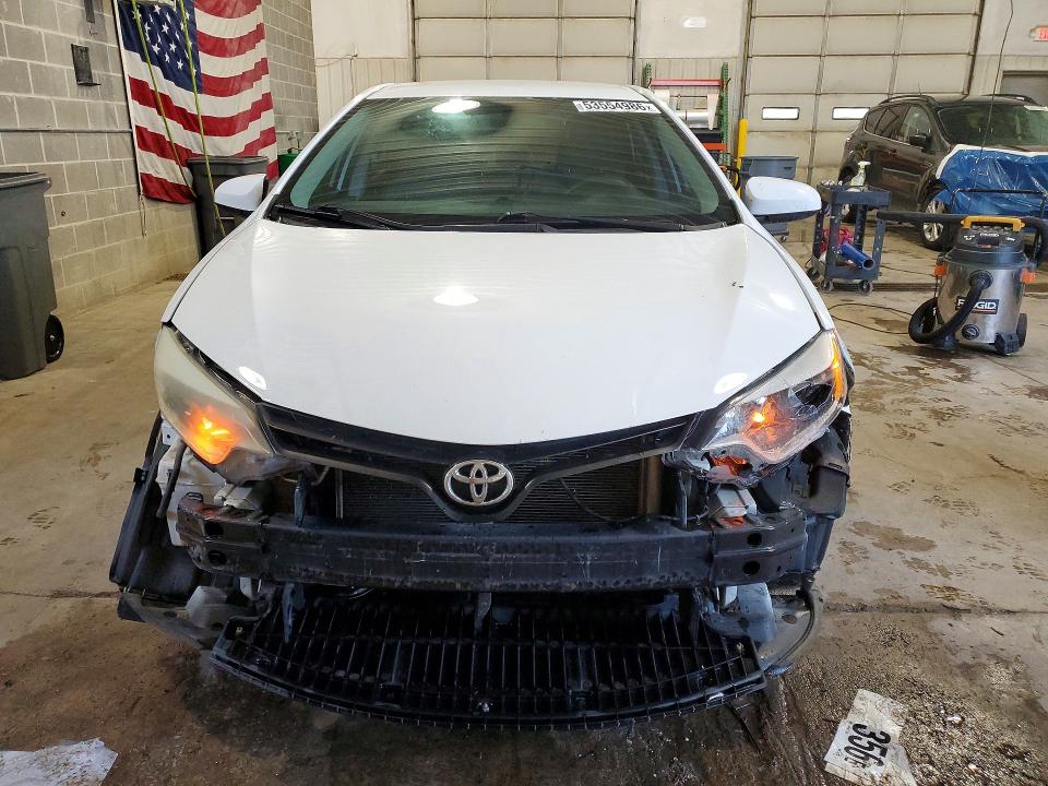 2016 Toyota Corolla VIN 5YFBURHE9GP412385 COPART salvage auction — FRONT END, Mo - Salvage Certificate Of Title, sold $2,900 on 2026-07-21 (photo 5)