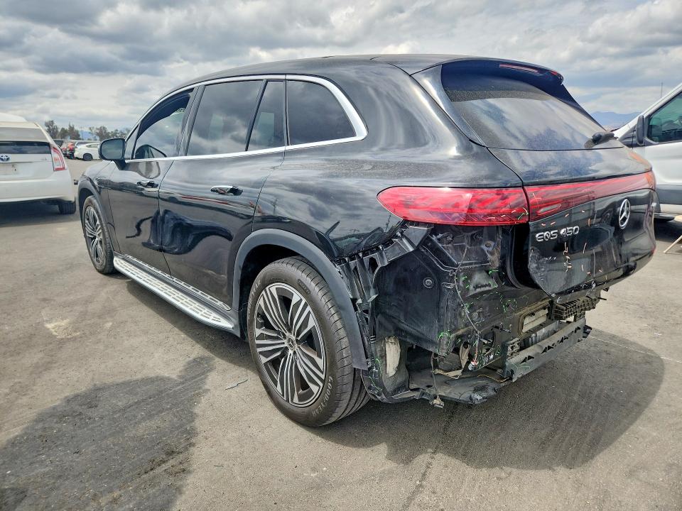 2023 Mercedes-benz Eqs VIN 4JGDM2EB5PA028677 COPART salvage auction — REAR END, Ca - Salvage Certificate, sold $27,750 on 2026-07-06 (photo 2)