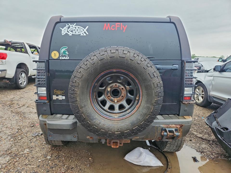 2007 Hummer H3 VIN 5GTDN13E578242190 COPART salvage auction — NORMAL WEAR, Mi - Certificate Of Title (P), sold $400 on 2026-07-09 (photo 6)