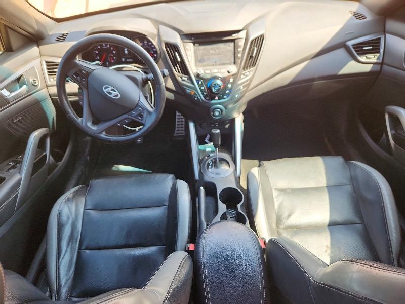 2016 Hyundai Veloster VIN KMHTC6AE6GU295962 COPART salvage auction — FRONT END, Al - Cert Of Title-Salvage Title, sold $525 on 2026-07-08 (photo 8)