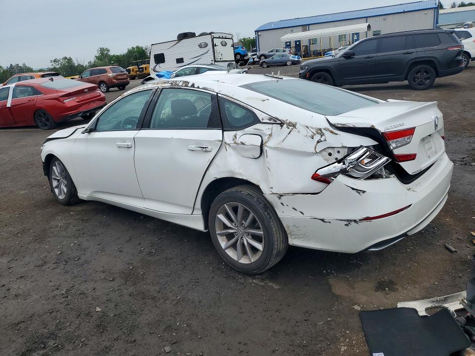 2021 Honda Accord VIN 1HGCV1F14MA015820 COPART salvage auction — ROLLOVER, Pa - Certificate Of Salvage, sold $1,750 on 2026-07-02 (photo 2)