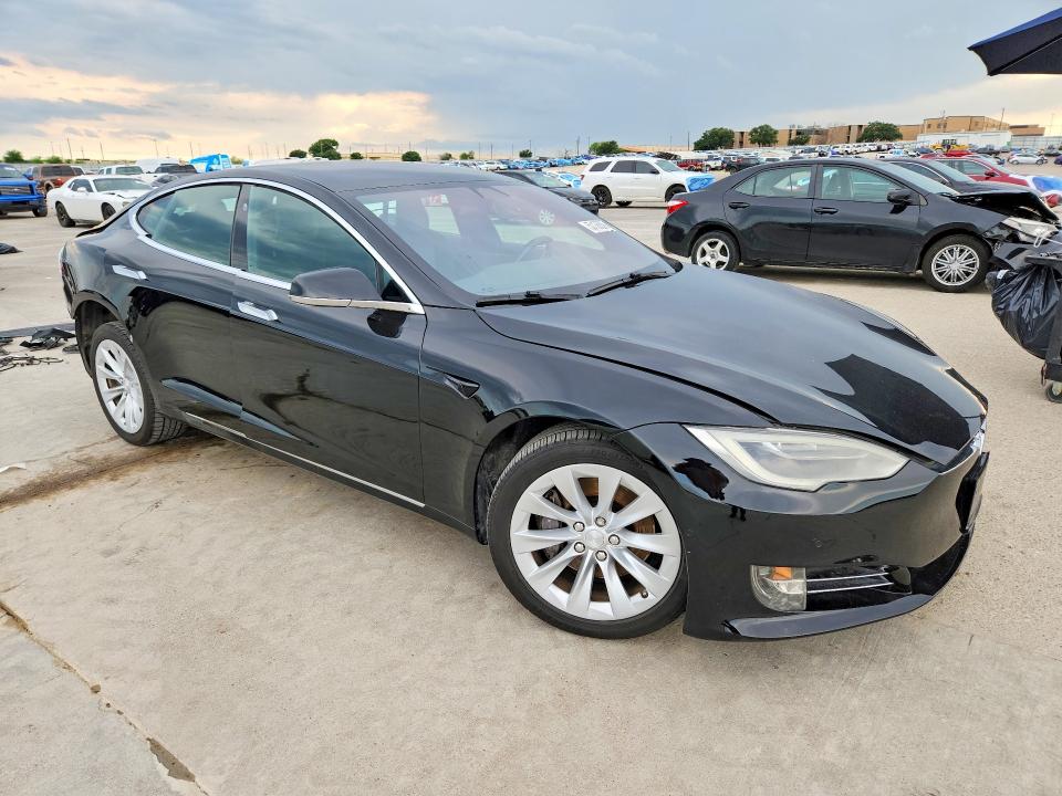 2017 Tesla Model s VIN 5YJSA1E12HF231203 COPART salvage auction — REAR END, Tx - Certificate Of Title, sold $4,650 on 2026-07-09 (photo 4)