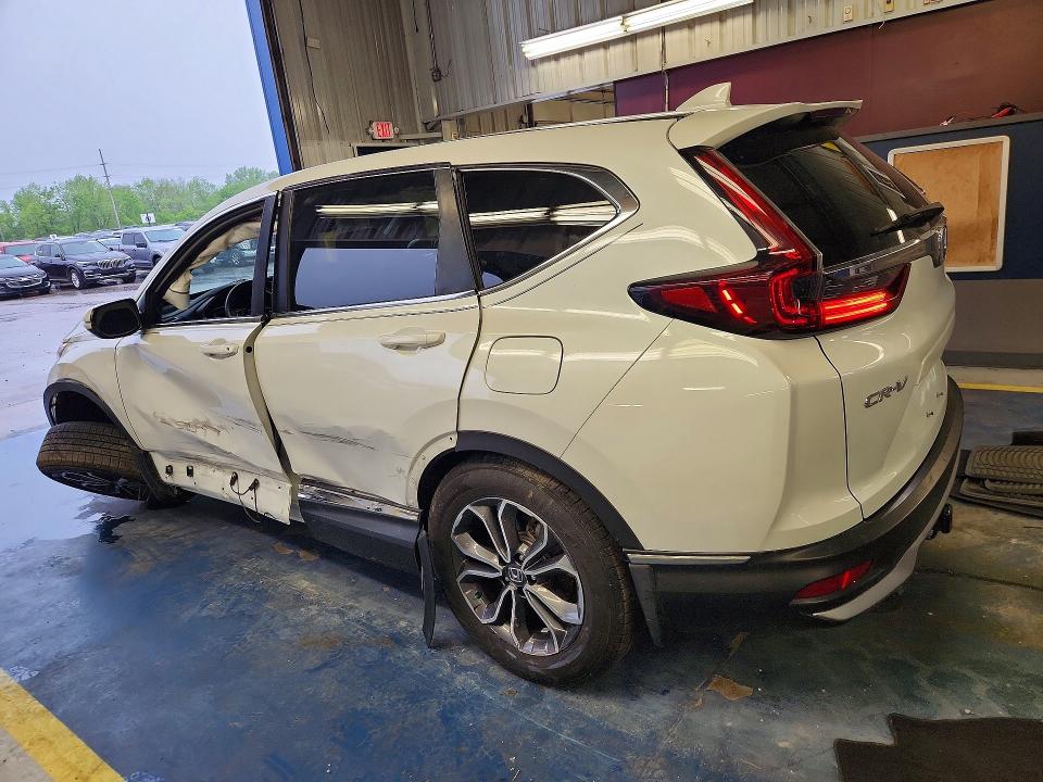 2021 Honda Cr-v VIN 7FARW2H55ME011086 COPART salvage auction — SIDE, Oh - Cert Of Title-Salvage, sold $10,600 on 2026-07-20 (photo 2)