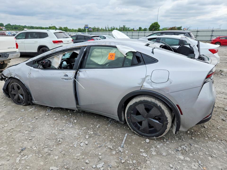 2024 Toyota Prius VIN JTDACAAU3R3032827 COPART salvage auction — FRONT END, Il - Salvage Certificate, sold $1,650 on 2026-07-15 (photo 2)