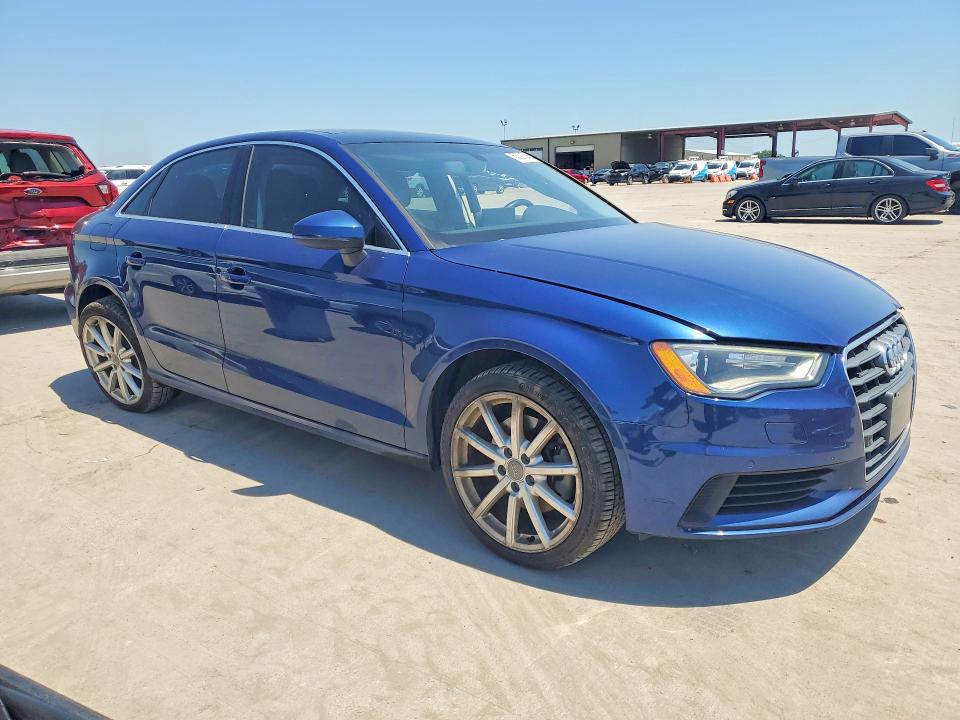 2016 Audi A3 VIN WAUE8GFFXG1026481 COPART salvage auction — UNDERCARRIAGE, Tx - Salvage Vehicle Title, sold $2,500 on 2026-07-06 (photo 4)