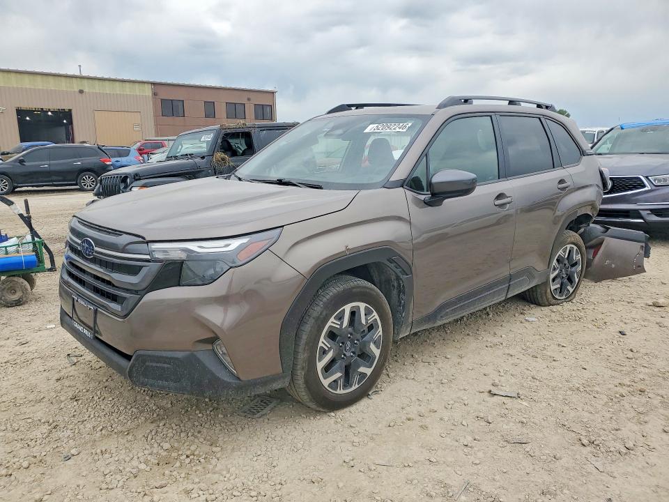 2025 Subaru VIN JF2SLDDC7SH481642 COPART salvage auction — SIDE, Ks - Cert Of Title-Salvage, sold $6,100 on 2026-07-09 (photo 1)