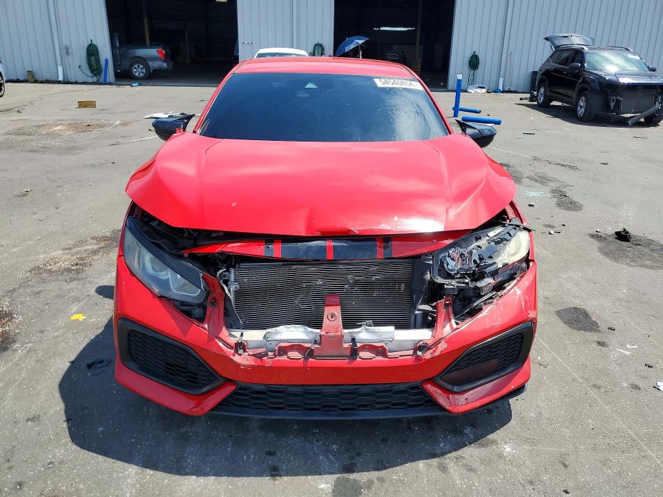 2017 Honda Civic VIN SHHFK7H36HU423043 COPART salvage auction — FRONT END, Fl - Cert Of Ttl-Rebuilt&Slvg Rbld, sold $3,100 on 2026-07-15 (photo 5)