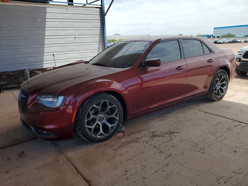 2018 Chrysler 300 VIN 2C3CCABG8JH140996 COPART salvage auction — FRONT END, Az - Cert Of Title - Salvage, sold $4,100 on 2026-07-02 (photo 1)