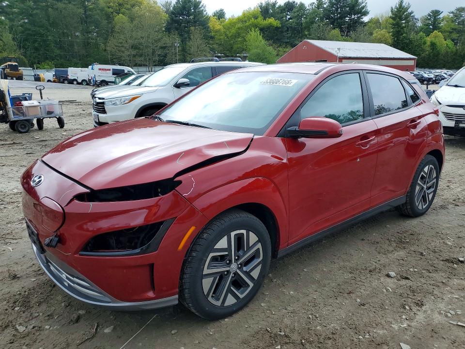 2022 Hyundai VIN KM8K53AG9NU157948 COPART salvage auction — FRONT END, Salvage Title, sold $3,900 on 2026-07-23 (photo 1)