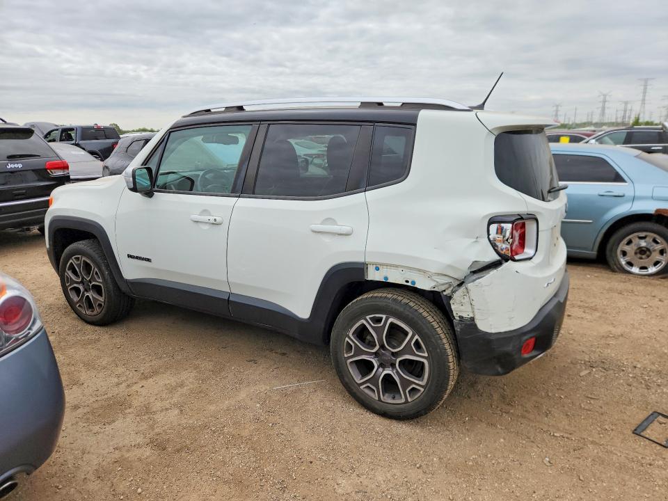 2015 Jeep VIN ZACCJBDT0FPB54345 COPART salvage auction — REAR END, Il - Salvage Certificate, sold $1,500 on 2026-07-02 (photo 2)