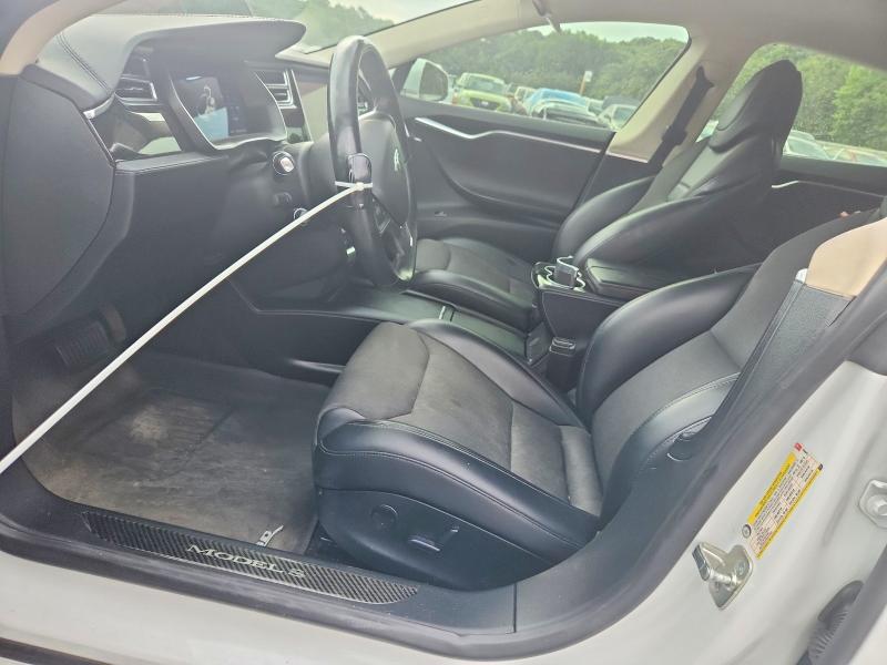2017 Tesla Model s VIN 5YJSA1E17HF185643 COPART salvage auction — FRONT END, Ga - Cert Of Title-Salvage, sold $1,900 on 2026-07-23 (photo 7)