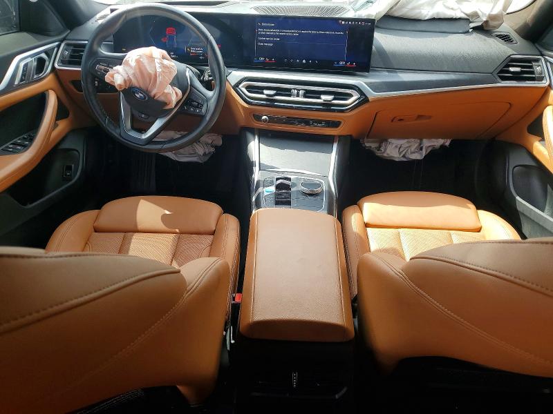 2024 BMW I4 VIN WBY43AW05RFS37324 COPART salvage auction — SIDE, Ca - Salvage Certificate, sold $6,800 on 2026-07-27 (photo 8)