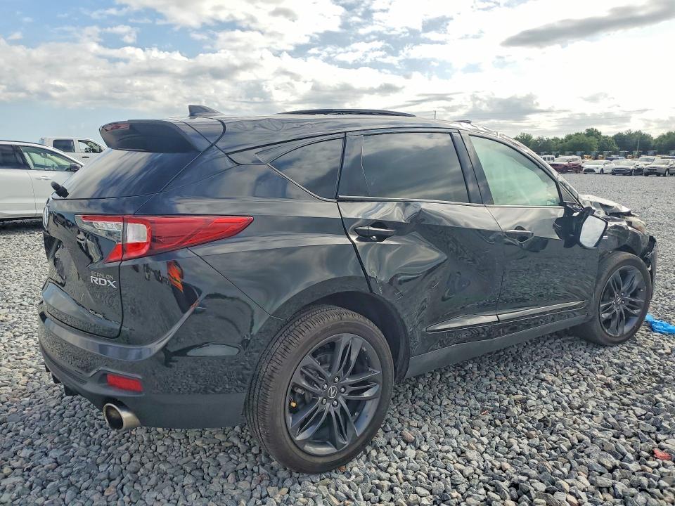 2023 Acura Rdx VIN 5J8TC1H67PL004589 COPART salvage auction — SIDE, Fl - Cert Of Title Slvg Rebuildable, sold $4,050 on 2026-07-02 (photo 3)