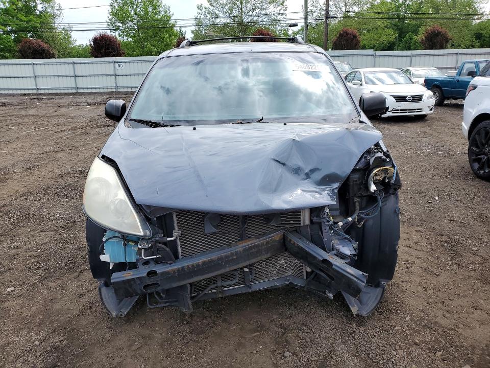 2007 Toyota Sienna VIN 5TDZK23C97S087259 COPART salvage auction — FRONT END, CT - CERT OF TITLE-SALVAGE, sold $700 on 2026-07-17 (photo 5)