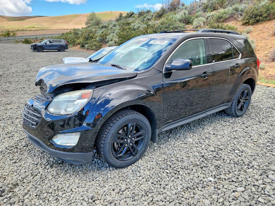 2017 Chevrolet Equinox VIN 2GNFLFEK3H6241835 COPART salvage auction — FRONT END, Ca - Salvage Certificate, sold $600 on 2026-07-02 (photo 1)