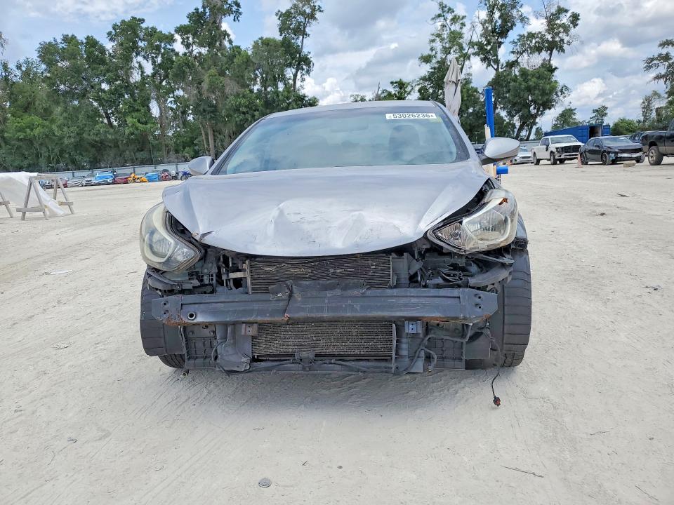 2014 Hyundai Elantra VIN KMHDH4AE7EU083871 COPART salvage auction — FRONT END, Fl - Cert Of Title Slvg Rebuildable, sold $700 on 2026-07-14 (photo 5)