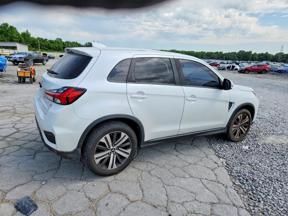 2020 Mitsubishi Outlander VIN JA4AP4AUXLU002161 COPART salvage auction — FRONT END, Tn - Salvage Certificate, sold $2,350 on 2026-07-07 (photo 3)