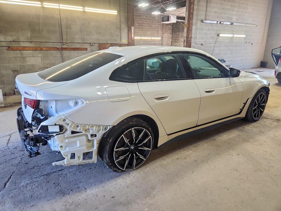 2025 BMW I4 VIN WBY33HD06SFU48237 COPART salvage auction — FRONT END, Ny - Mv-907A Salvage Certificate, sold $17,100 on 2026-07-13 (photo 3)