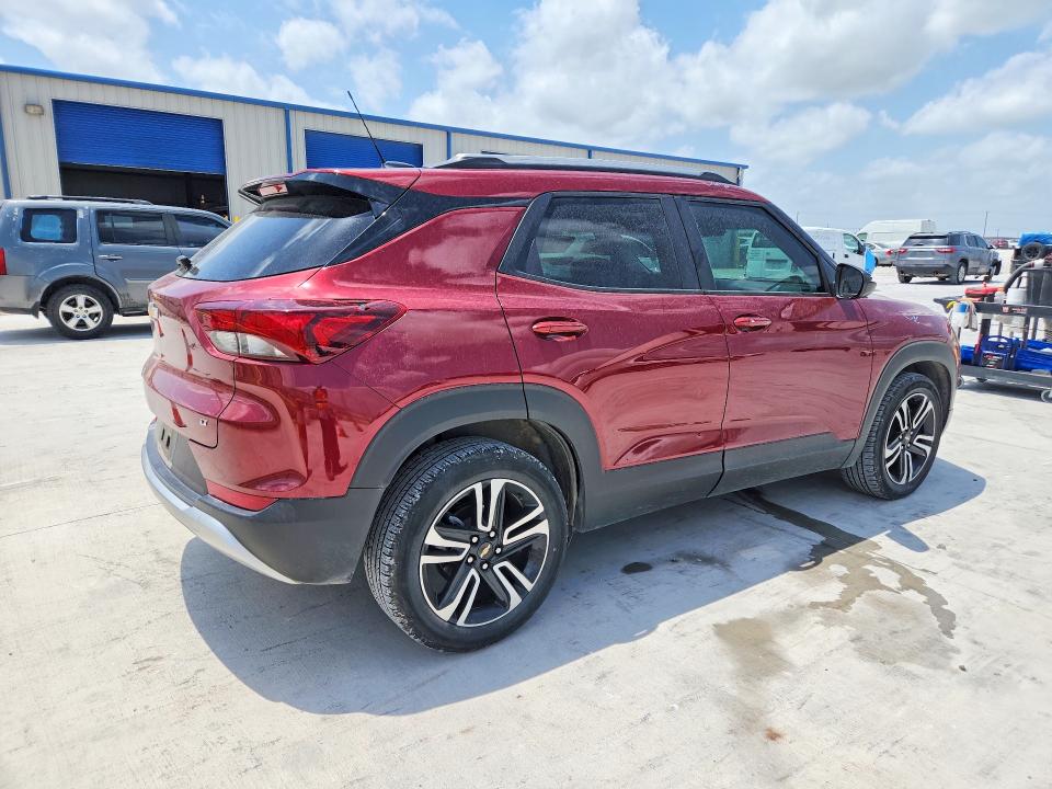 2023 Chevrolet Trailblazer VIN KL79MPSL8PB185437 COPART salvage auction — HAIL, Tx - Certificate Of Title, sold $4,400 on 2026-07-28 (photo 3)