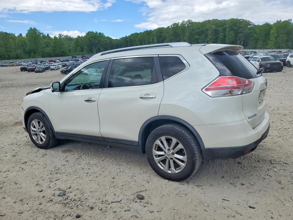 2015 Nissan Rogue VIN KNMAT2MT2FP523645 COPART salvage auction — FRONT END, Ma - Cert Of Title-Reconstrctd Coll, sold $625 on 2026-07-22 (photo 2)