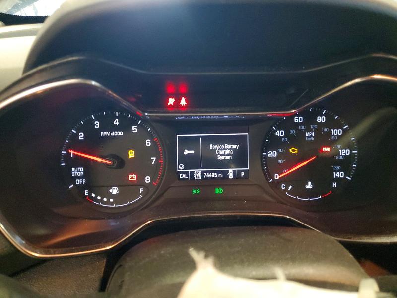 2021 Chevrolet Trailblazer VIN KL79MRSL3MB034416 COPART salvage auction — FRONT END, Mi - Cert Of Title-Salvage Vehicle, sold $2,150 on 2026-07-10 (photo 9)