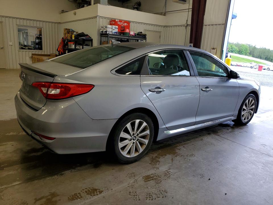 2015 Hyundai VIN 5NPE34AF6FH057855 COPART salvage auction — FRONT END, Nc - Salvage Certificate Of Title, sold $2,150 on 2026-07-02 (photo 3)